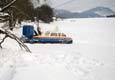 Телецкое озеро впервые за много лет полностью замерзло в Республике Алтай