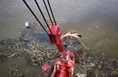 Более 18 км русел рек расчистят на Кубани до конца года