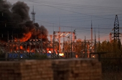 Электроподстанция "Севастополь" повреждена во время атаки дронов