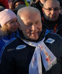 Губернатор Магаданской области В.Печеный: "Мы по праву можем считать Магадан и себя частью большой российской Олимпиады"