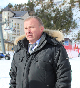 Министр курортов и туризма КБР С.Шагин: "В Приэльбрусье совершенствуется инфраструктура туризма"
