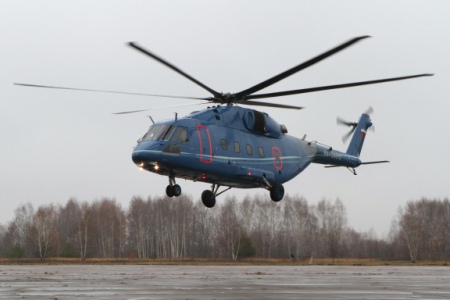 Вертолет МВД жестко сел на границе Владимирской и Ивановской областей