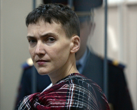 Украинка Надежда Савченко может быть обменена на группу россиян
