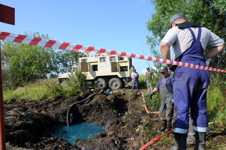 Семь жителей Иркутской области задержаны по подозрению в хищении сырья из нефтепровода