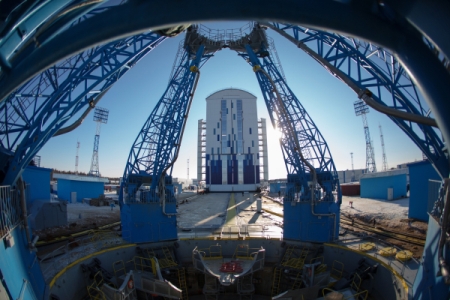 Вторая очередь космодрома "Восточный" начнет строиться в 2017 г