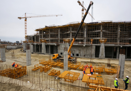 Завершено строительство всех этажей стадиона ЧМ-2018 в Волгограде