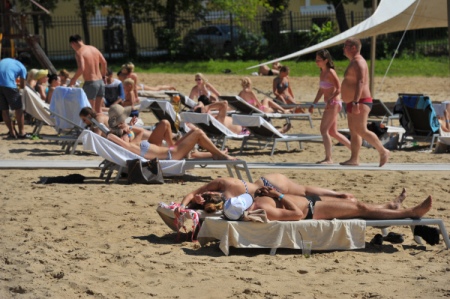 В Москве разрешили купаться в восьми зонах отдыха