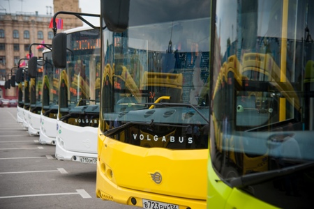 Волгоградская область получила в лизинг 72 новых автобуса за 1,1 млрд руб