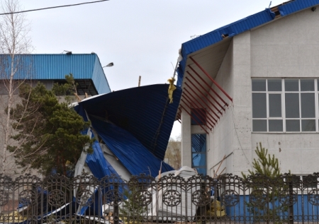 Ураган разрушил более 20 домов в Рузском районе Подмосковья