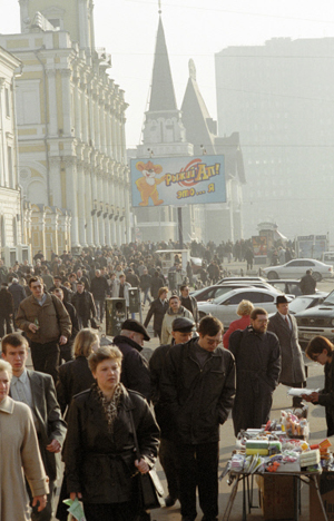 Благодаря благоустройству число пешеходов в центре Москвы может утроиться