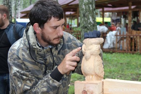 Резчики по дереву соберутся на фестиваль парковой скульптуры в Тюменской области