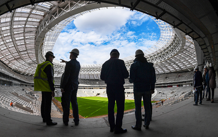 Собянин: стадион "Лужники" после реконструкции откроется в начале 2017 года