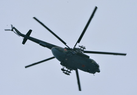 Вертолет МЧС РФ упал в Подмосковье