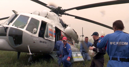 Первые родственники погибших при крушении вертолета Ми-8 прибыли на Ямал