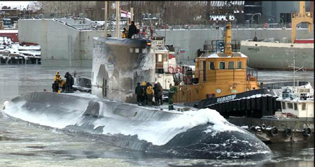 Завершены ремонт и модернизация атомной подводной лодки "Подмосковье"