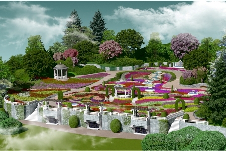 Террасный сад тюльпанов может появиться в Крыму