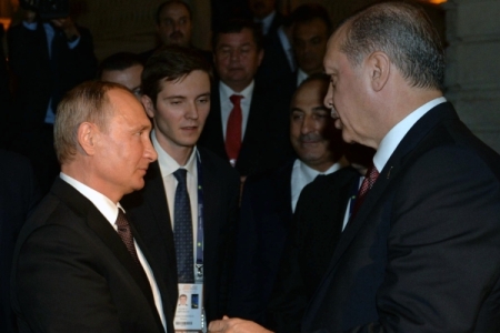 Путин поблагодарил Эрдогана за ратификацию соглашения по "Турецкому потоку"