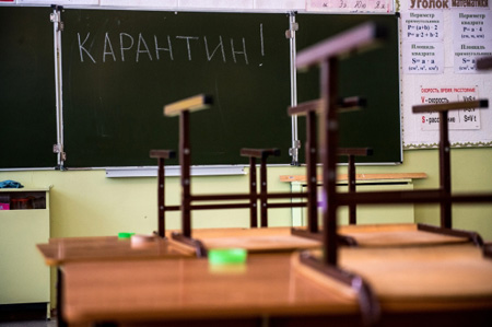 Занятия в школах Курска приостановлены из-за гриппа и ОРВИ