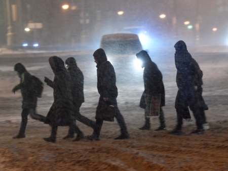 Снегопад, метели и гололед ожидаются в Волгоградской области