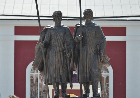 Памятник Борису и Глебу установлен в Воронежской области