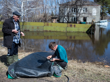 Вода ушла из почти 170 подтопленных домов и свыше 350 придомовых территорий в Ставрополье