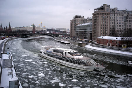 Зимняя пассажирская навигация по Москве-реке откроется 9 ноября