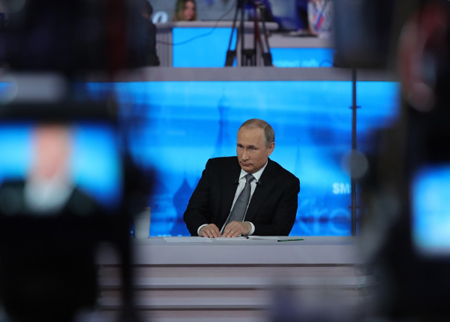 Пресс-конференция Путина состоится 14 декабря - Кремль