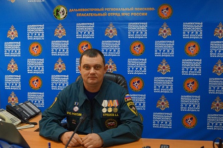 Сотрудник дальневосточного спасцентра стал лучшим спасателем России