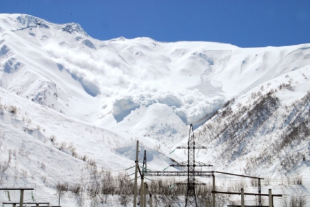 Сход лавин возможен в горах Северной Осетии