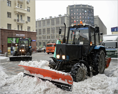 Почти 80 млн кубометров снега предстоит вывезти с улиц Москвы