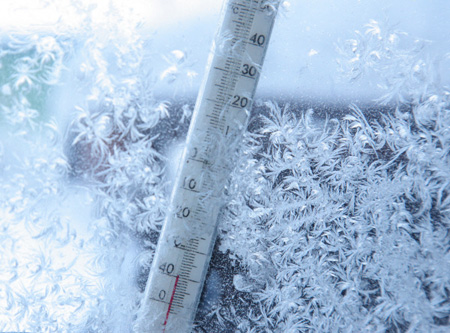 40-градусные морозы пришли на Ямал