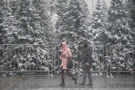 Март попрощается с Москвой снегопадом