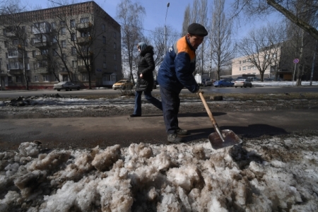 Снега в Москве почти не осталось