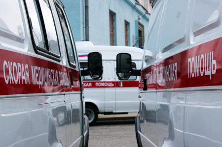 Восемь человек госпитализированы после ДТП с автобусом в Подмосковье