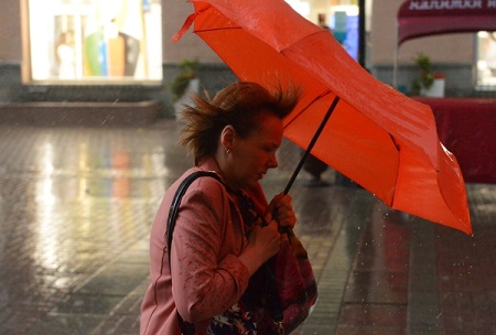 "Желтый" уровень погодной опасности объявлен в Москве 30 мая из-за шквалистого ветра