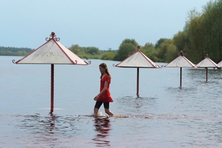 Почти половина пляжей в Воронежской области закрыта из-за продолжающегося паводка