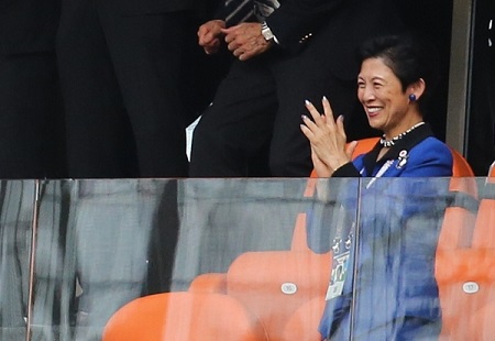 Принцесса Японии встретится с игроками футбольной сборной страны в Казани