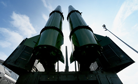 Ракетчики из Оренбурга Боевой выполнили пуск баллистической ракеты из "Искандер-М" под Астраханью