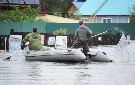 Более 12 тыс. человек признаны пострадавшими от паводка в Забайкалье
