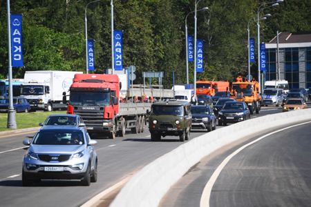 Открыт последний реконструированный участок Калужского шоссе