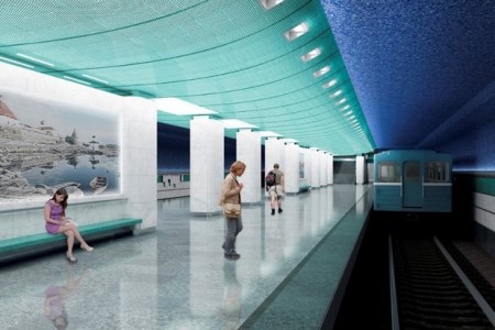 Станция метро "Беломорская" будет готова до конца года