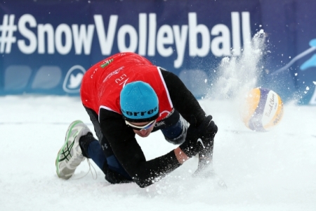 Россия впервые примет этап Евротура по волейболу на снегу