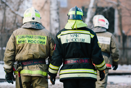 Пожар произошел в торговом центре  во Владивостоке