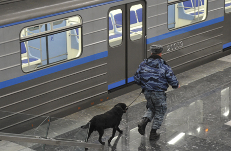 Мужчина пытался угрожать пассажирам московского метро предметом, похожим на гранату