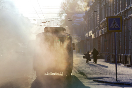 Одиннадцать автобусных рейсов из Томска отменили из-за мороза