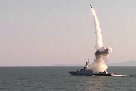 Группировка ВМФ РФ в Крыму усилена новым кораблем с ракетами "Калибр"