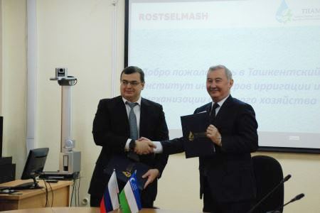 Студенты Ташкентского института инженеров ирригации и механизации сельского хозяйства будут стажироваться на Ростсельмаше