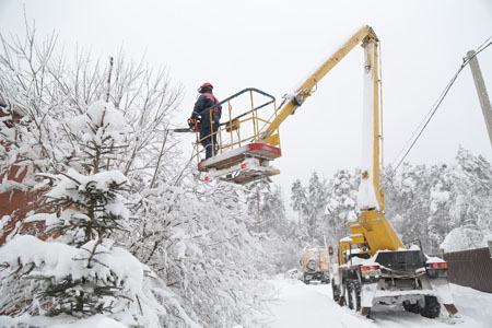 Энергетики готовы к приходу снежной бури в Московский регион