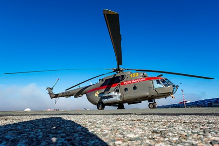 Первые вертолеты Ми-8 получила Росгвардия в Крыму