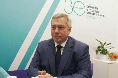 Губернатор Ростовской области В.Голубев: "Мы делаем акцент на экспортный потенциал региона"